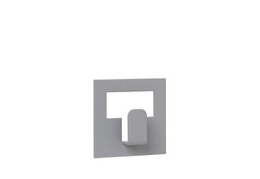 VINDO handdoekhaak zelfklevend (Sharkskin)