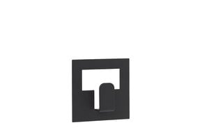 VINDO towel hook self-adhesive (Black)