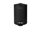 TUBO Pedalbehälter Schwarz (3 Liter)