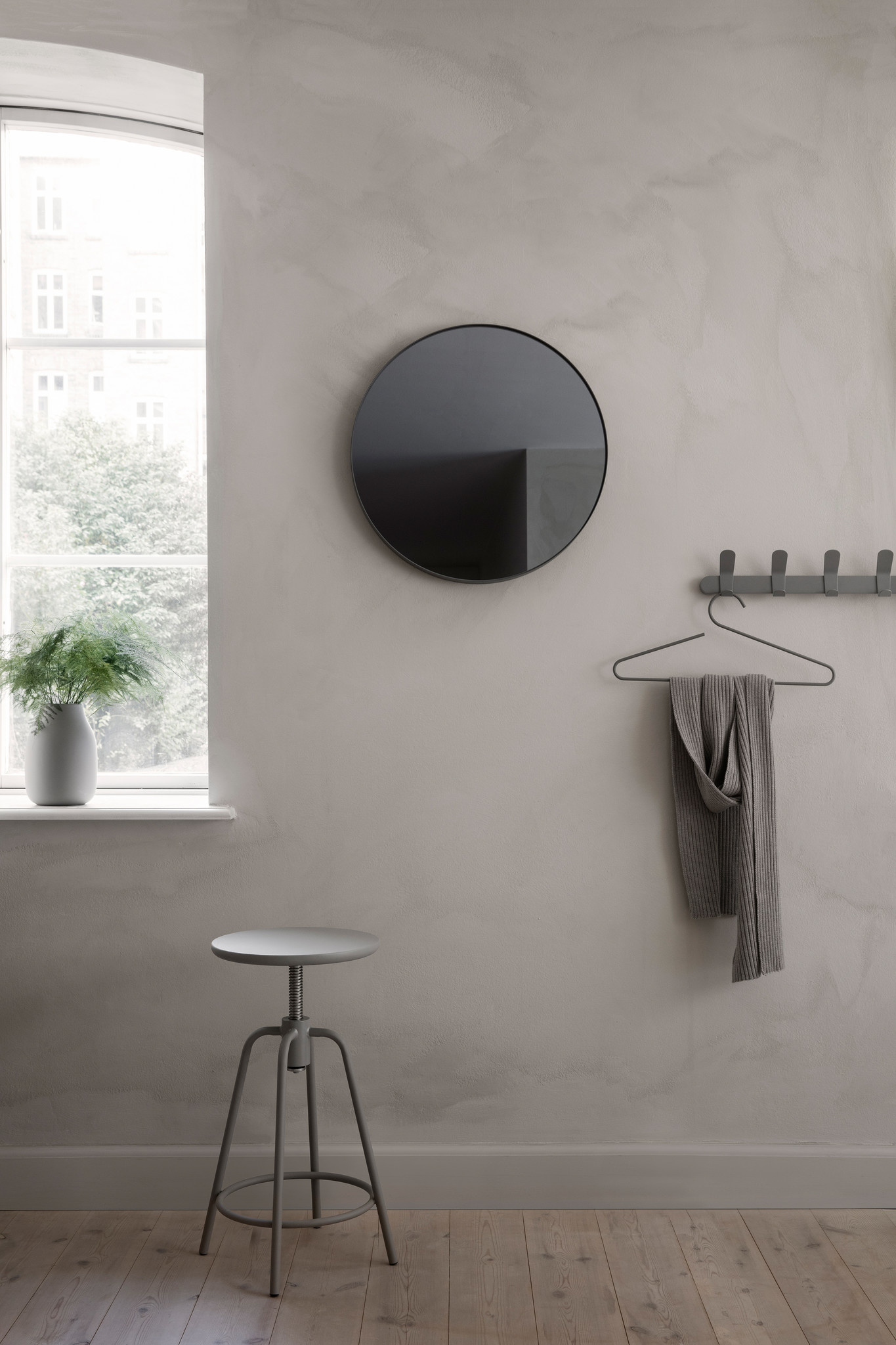 VENEA coat rack 5-hook Steel Gray (66197)