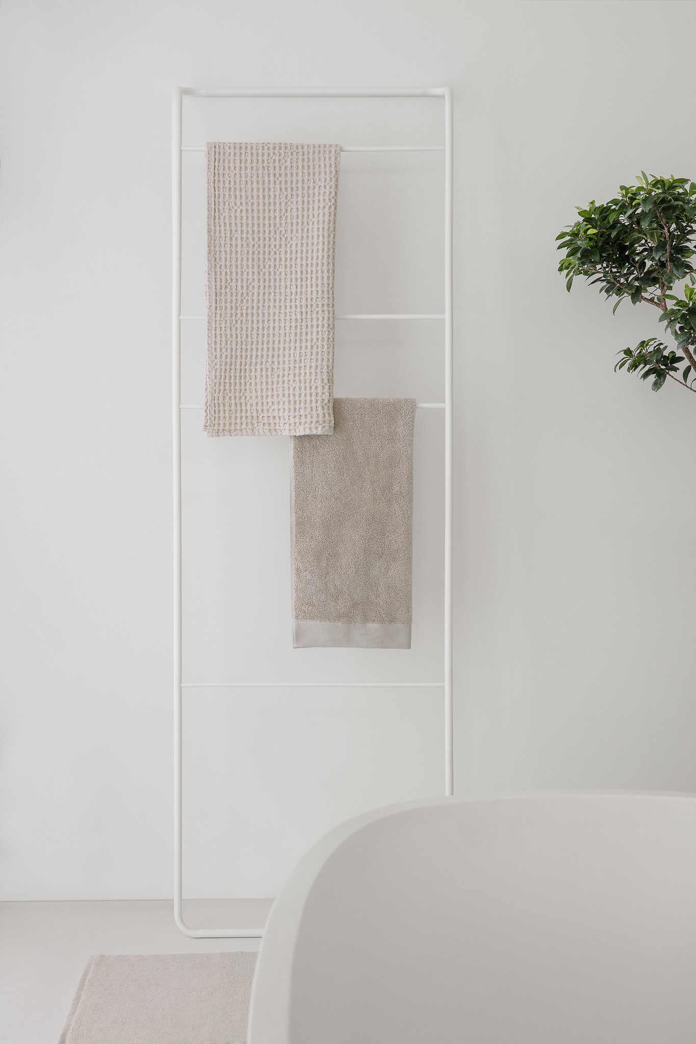 Blomus MODO handdoekladder White