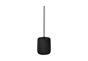 Menoto Collection Freestanding Toilet Butler with Short Brush Holder and 2 Roll  Holder in Black, Accommodates Two Roll of Tissue Paper, and Built-In Water  Tray for Toilet Brush with Holder by Blomus