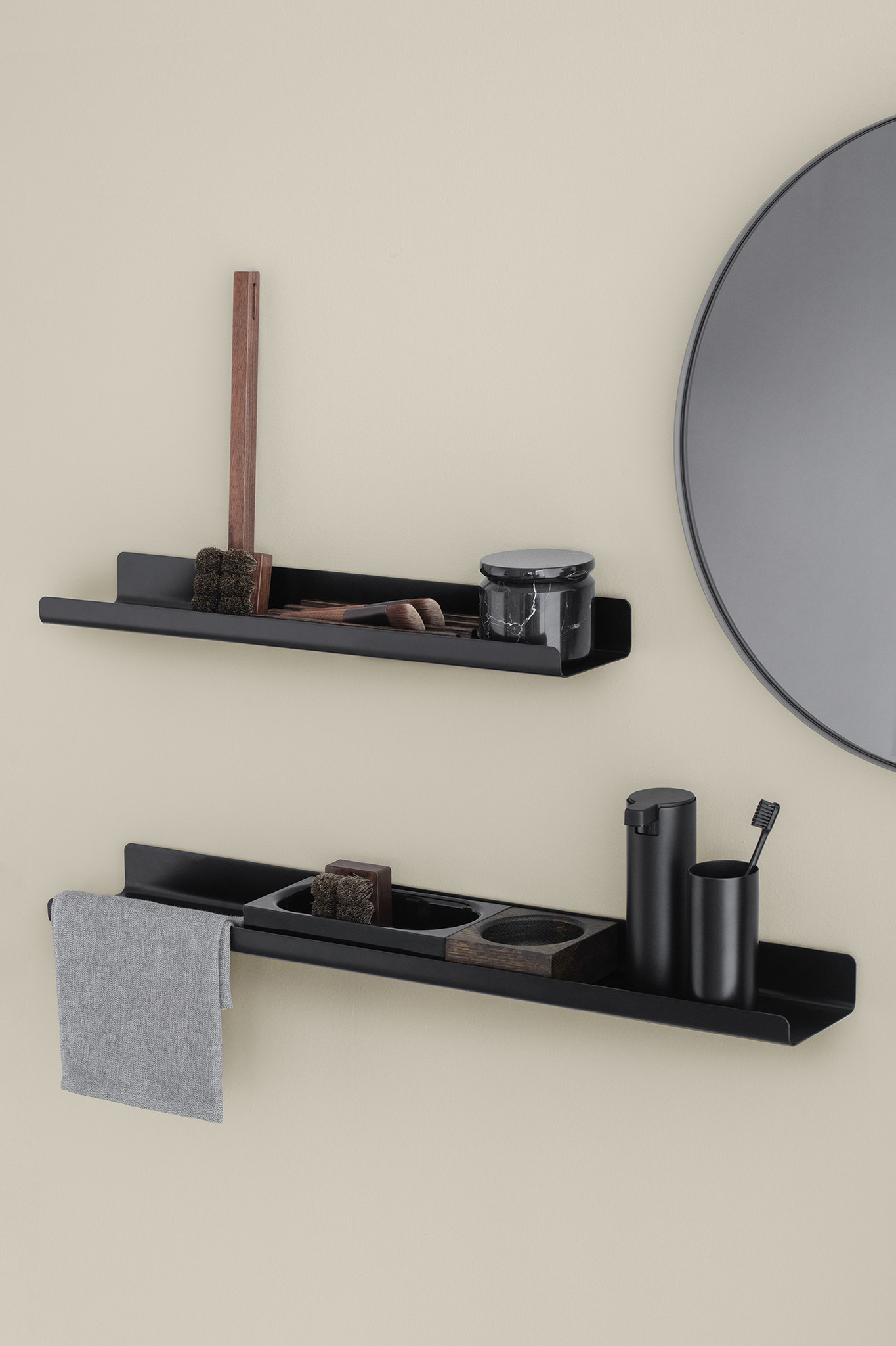 MODO wandplank 71 cm zwart (69206)