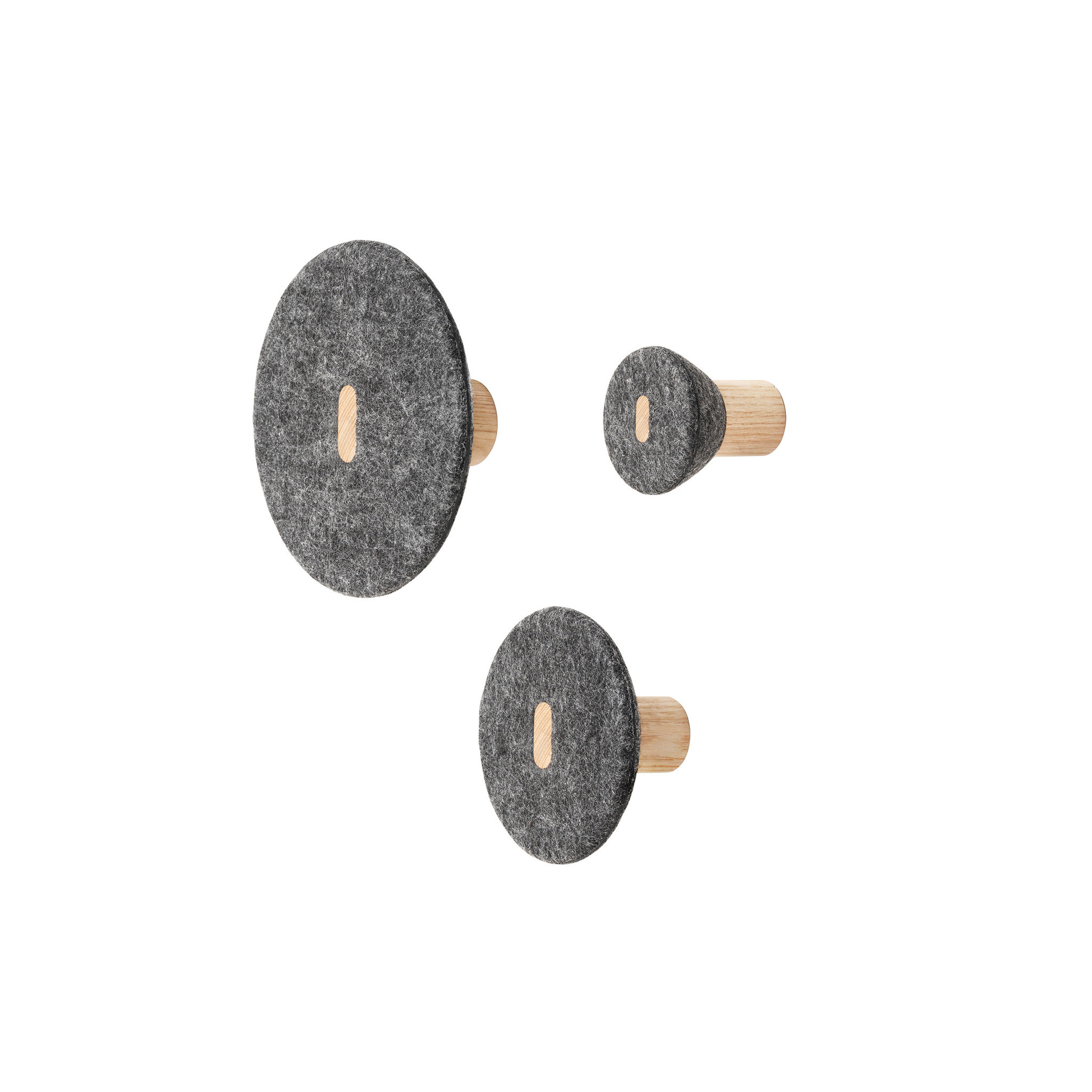 PELA wall hooks (set / 3) 66015