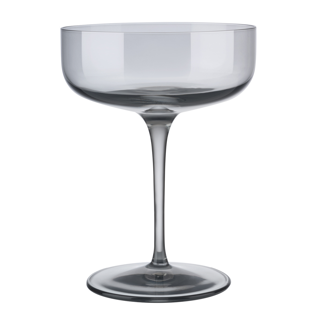 FUUM coupe champagne glasses 300ml Smoke - set/4 (63933)