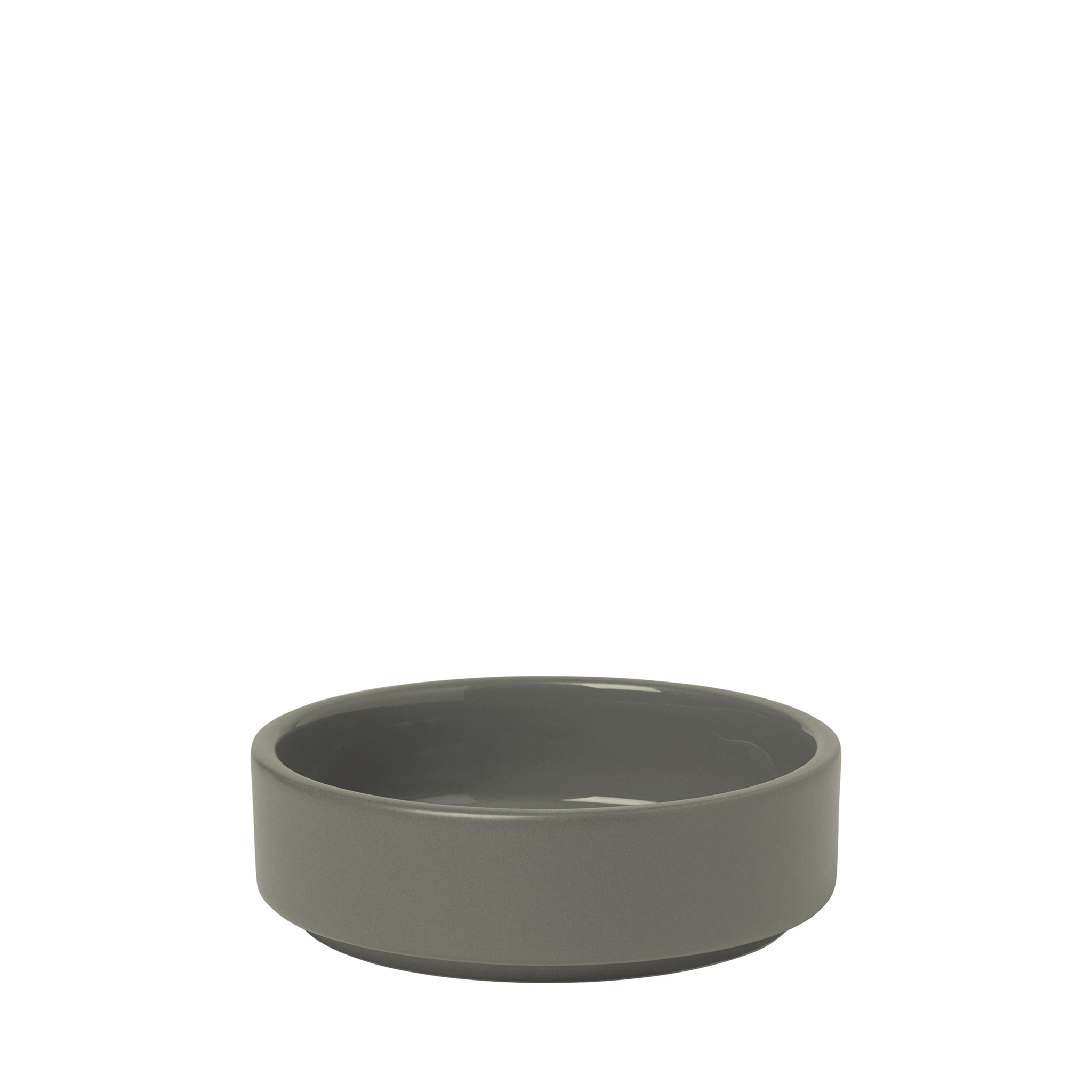 PILAR bowl / bowl 10 cm Pewter, set/4 (63987)