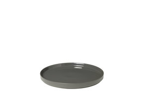 PILAR flat plate 27 cm Pewter (set/4)