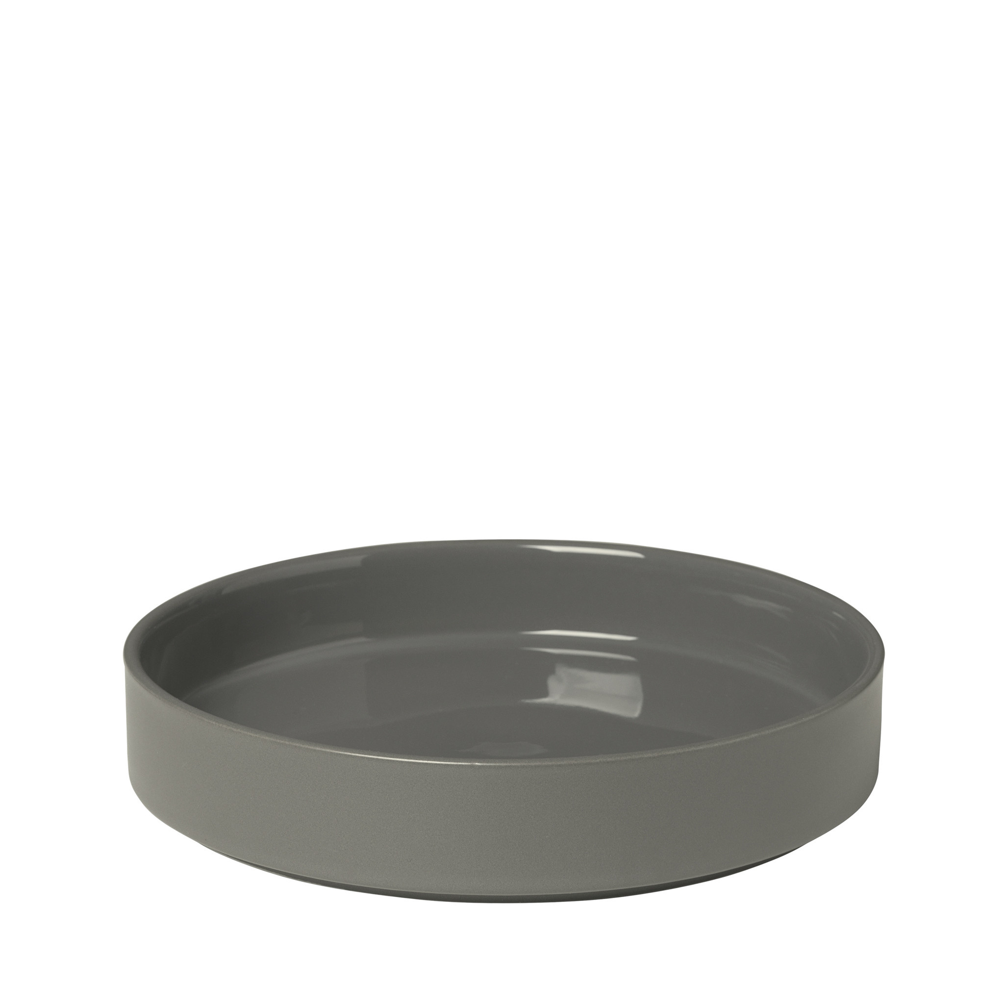 PILAR deep plate 20 cm color Pewter set/4 (63963)