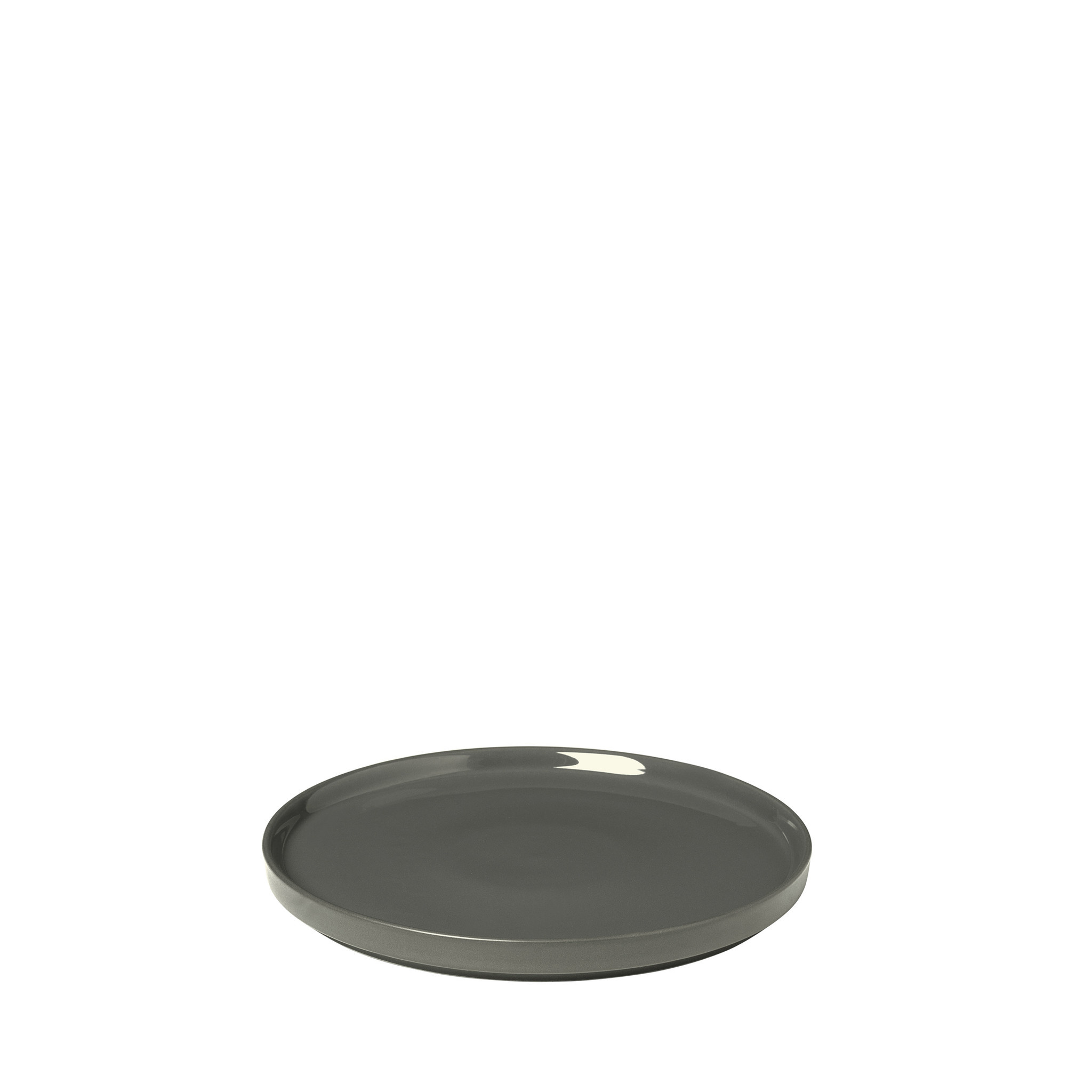 PILAR flat plate 20 cm color Pewter set/4 (63962)