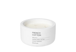 FRAGA Duftkerze French Cotton (400 Gramm)