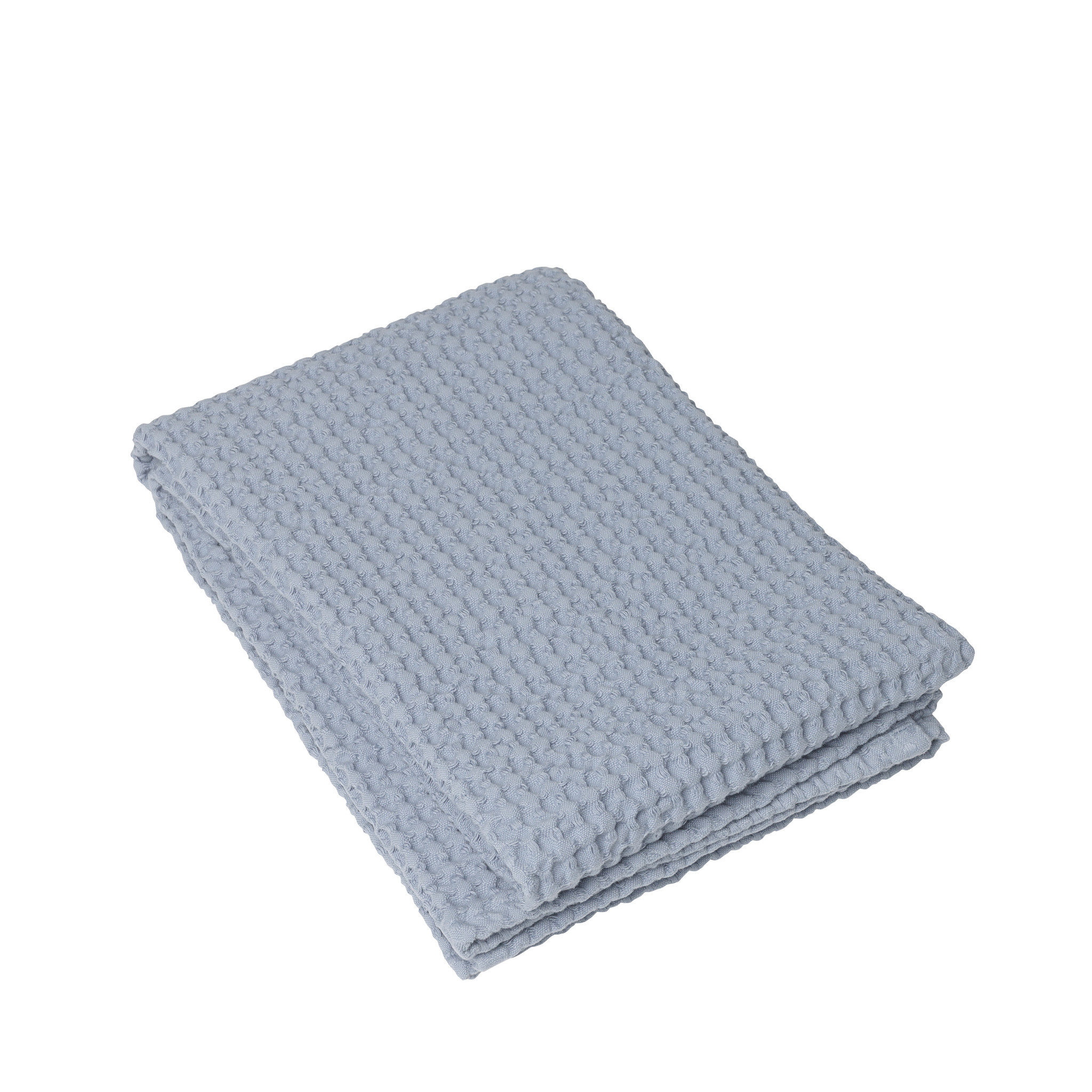 Bath towel CARO waffle pattern 70x140 cm color Ashley Blue (69182)