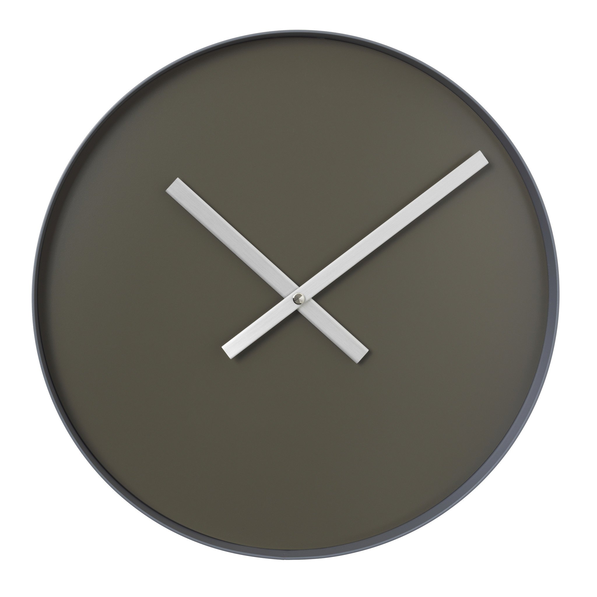 Blomus RIM wall clock (65912) - color Steel Gray / Tarmac - Ø40cm