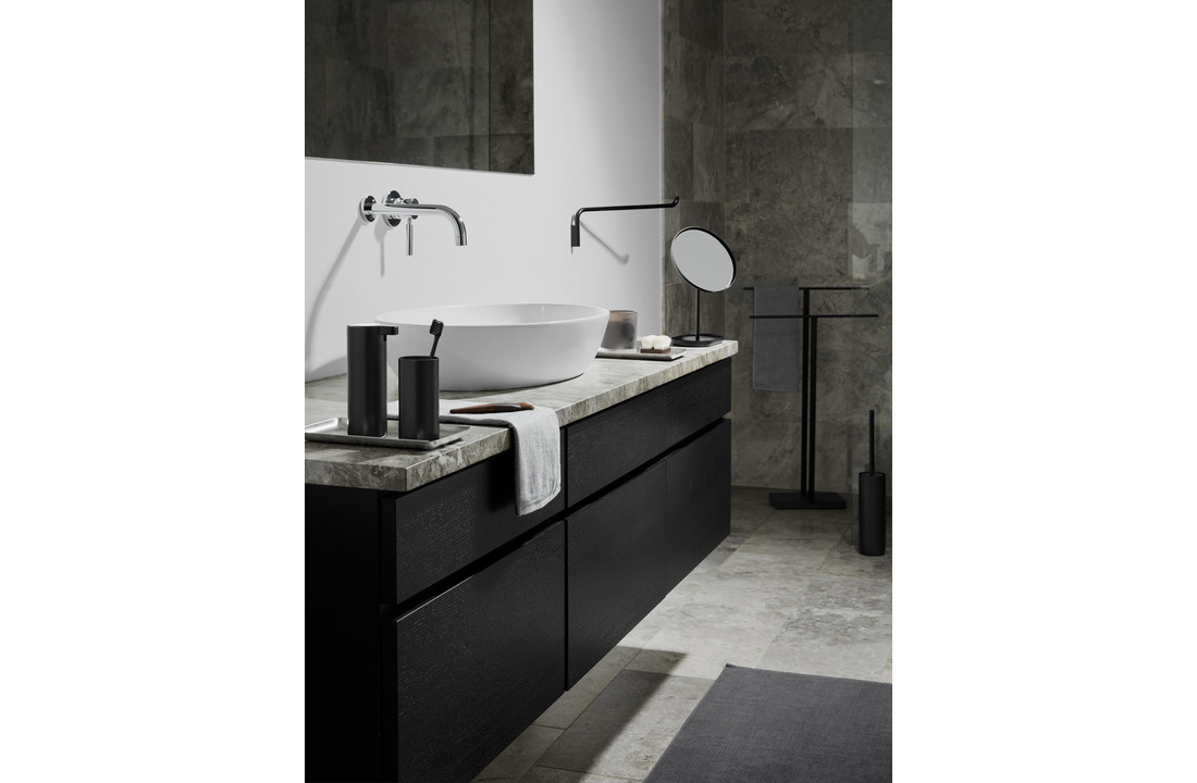 Blijkbaar barrière Berg Blomus MODO zwarte handdoekhaak (69086) - badkamer, toilet, keuken - Bath &  Living