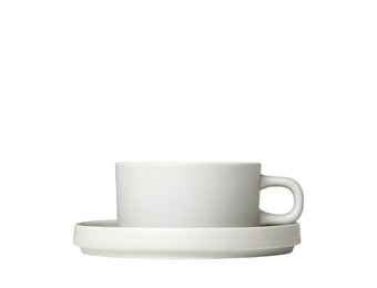 PILAR 2 tea cups 170ml with Moonbeam saucer