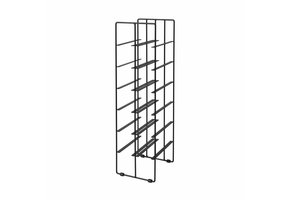 PILARE wine rack (12 bottles) Black