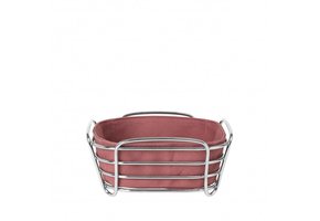 DELARA Brotkorb 20x20 cm (Welke Rose)