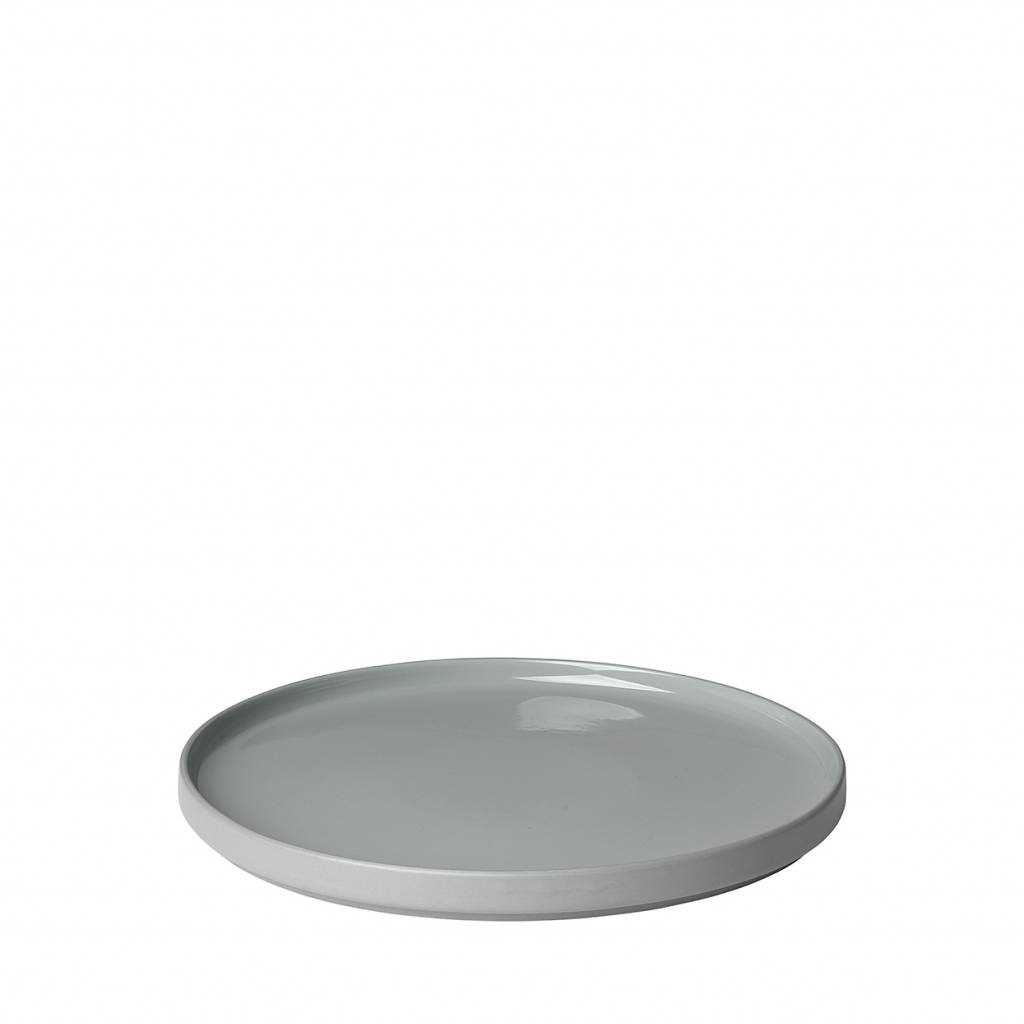 PILAR flat plate / dinner plate 27 cm Mirage Gray (grey) set/4 (63717)