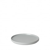 PILAR flat plate 20 cm Mirage Gray (grey) set/4 (63715)