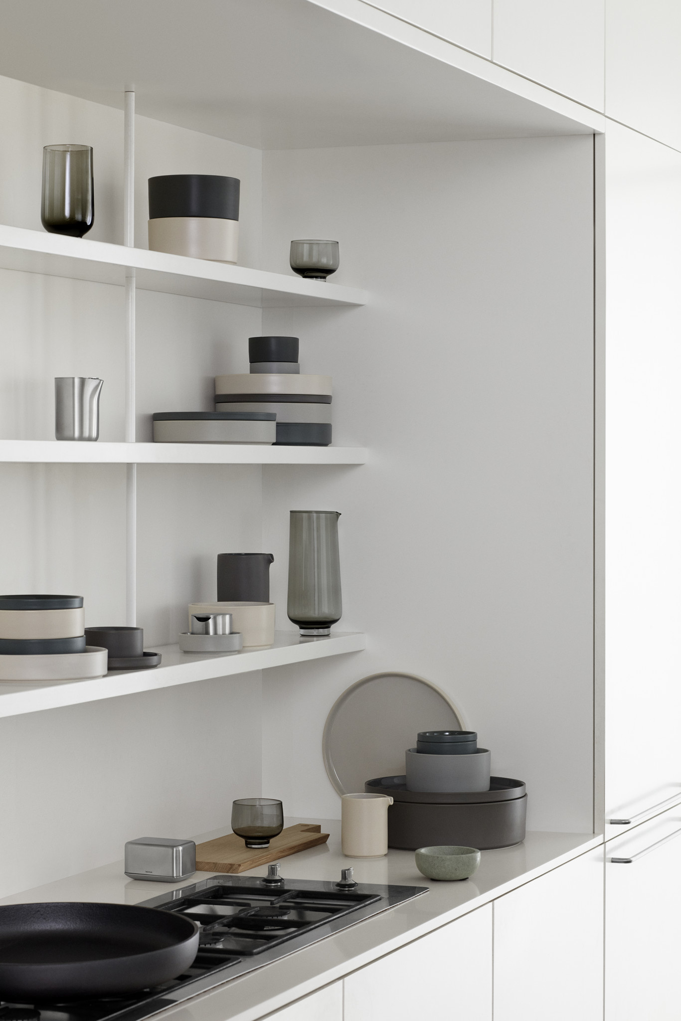 PILAR tiefer Teller 20 cm Agavengrün Set/4 (63705)