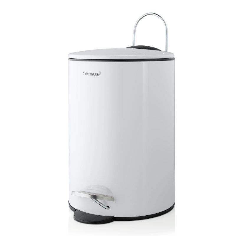 TUBO pedal bin White (68945) 3 liters
