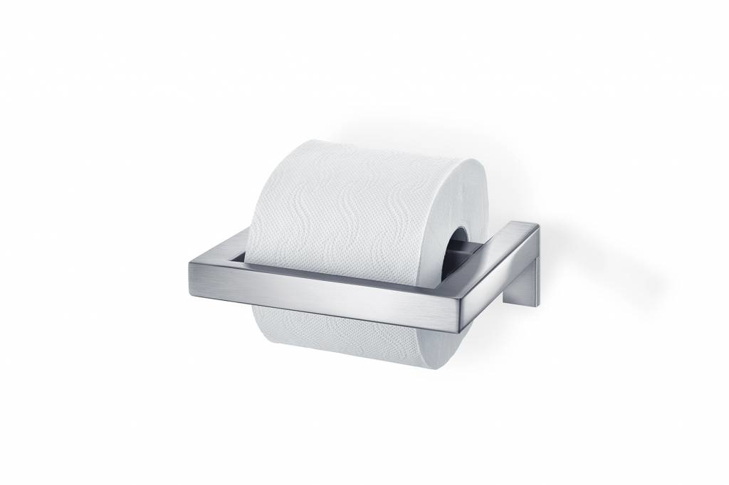 MENOTO toiletrolhouder - geborsteld RVS - breedte 15,5 - &