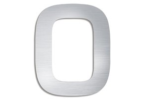 SIGNO Hausnummer 0 (matt)