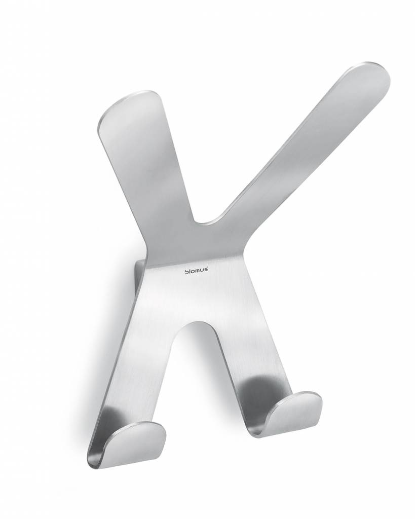 VASCO kapstok 2-haak (mat) 63261