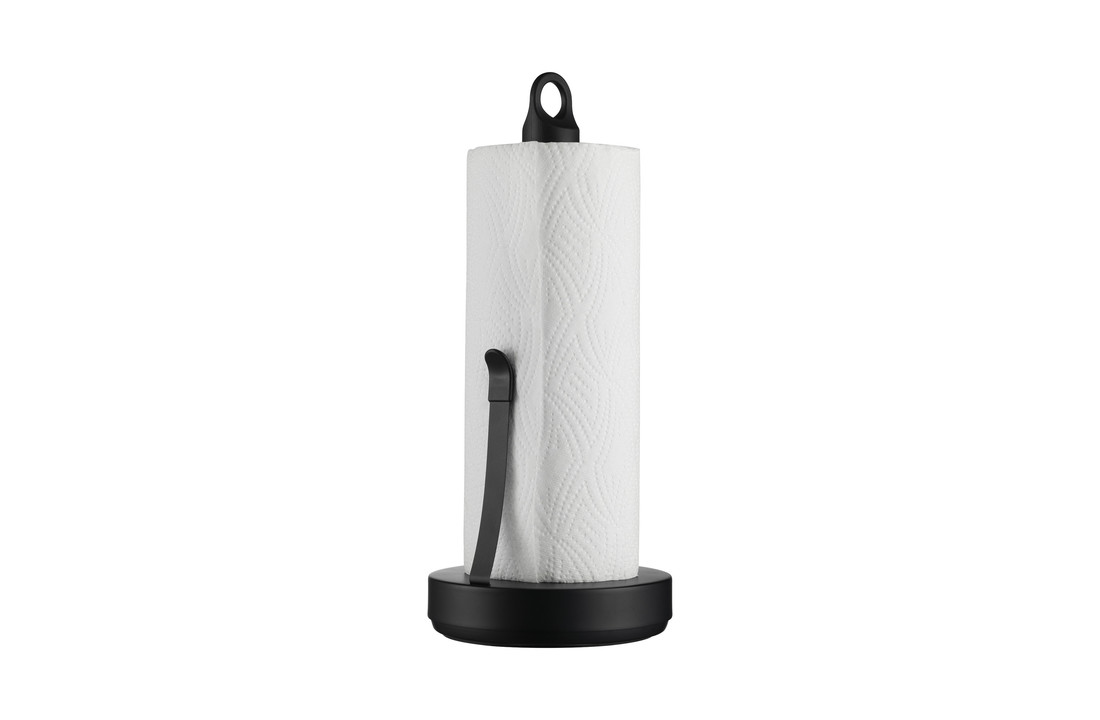 Blomus LOOP kitchen roll holder Black 64364 Bath&Living