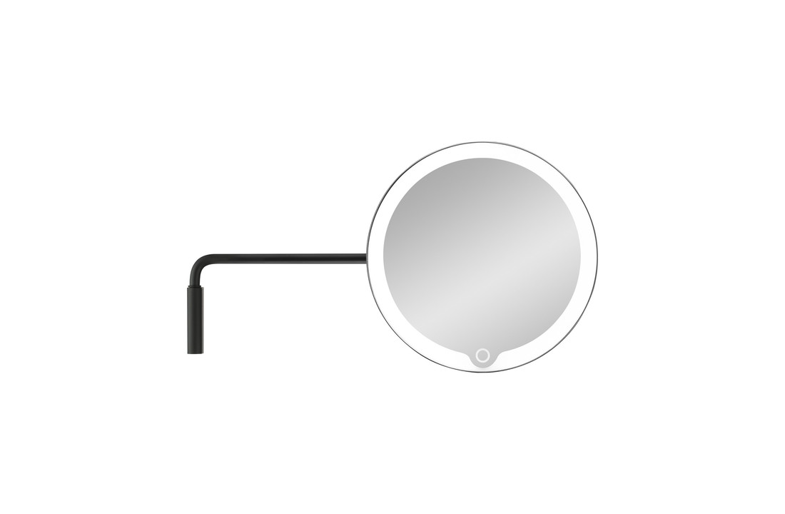 Blomus MODO LED-Kosmetikspiegel Wand Schwarz
