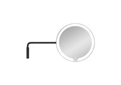 MODO led cosmeticaspiegel zwart - wand
