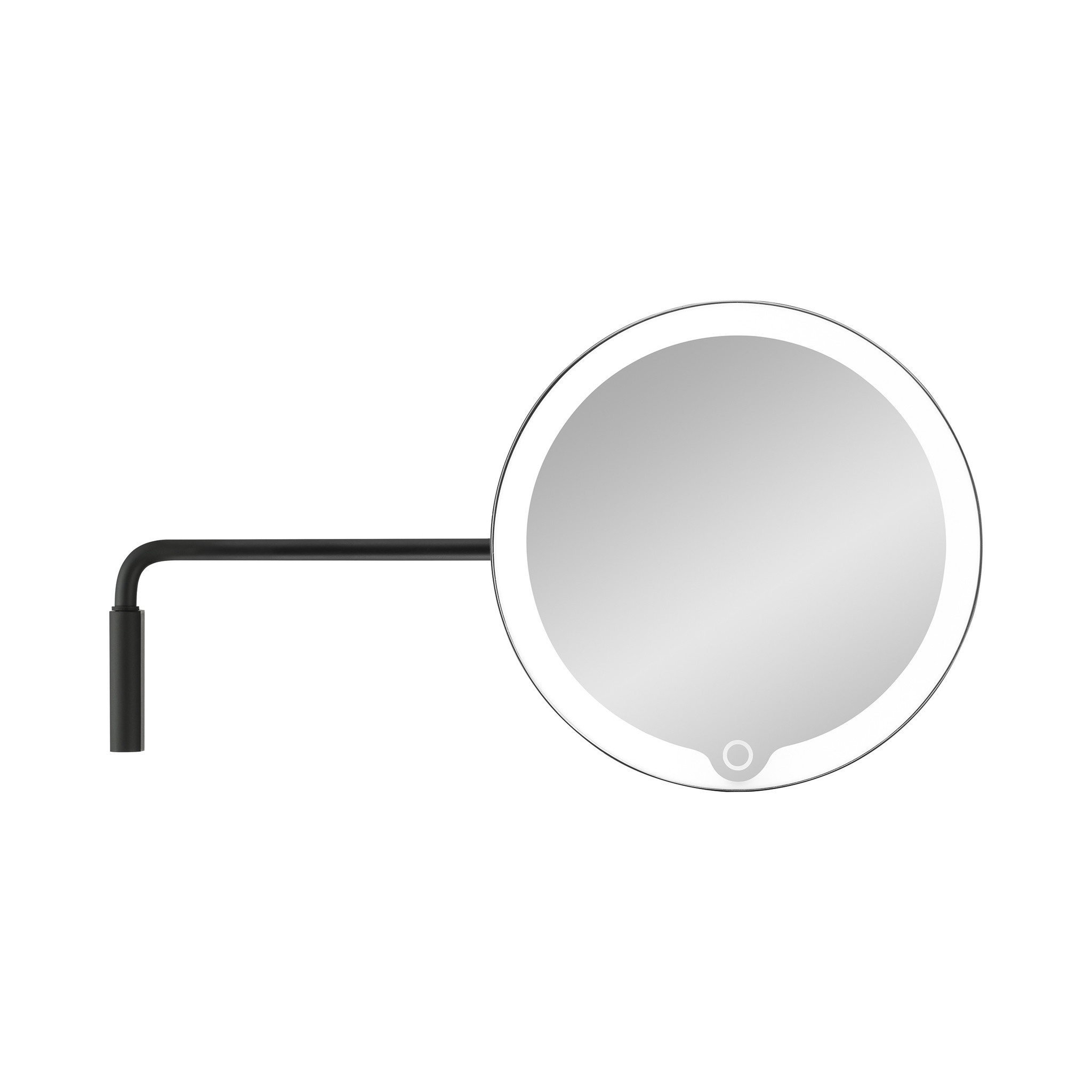Blomus MODO LED-Kosmetikspiegel Wand Schwarz