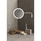 Blomus MODO LED-Kosmetikspiegel Wand Schwarz