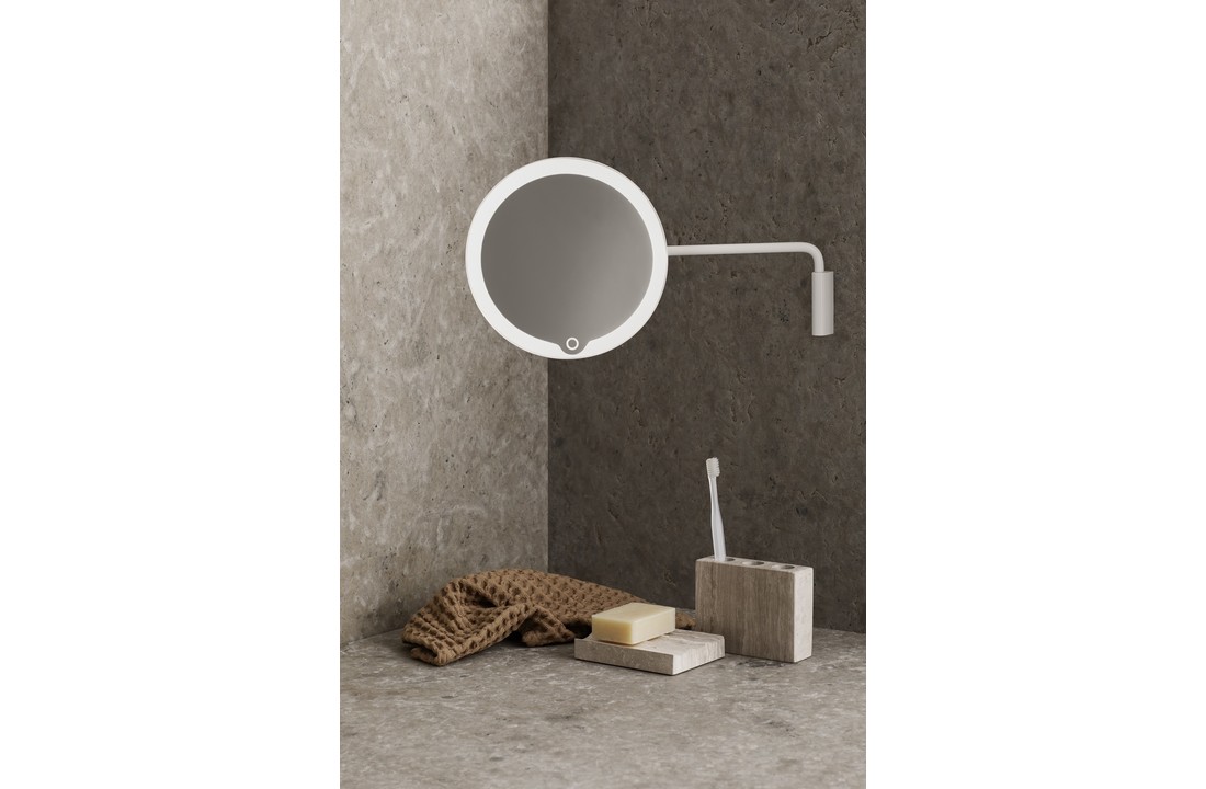 Blomus MODO LED-Kosmetikspiegel Wand Weiß