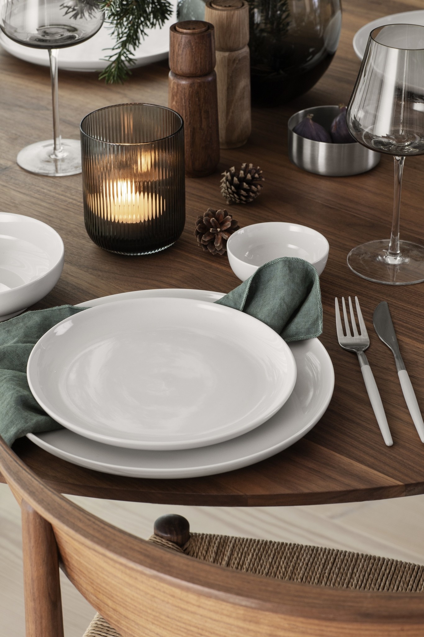 VEN wind light / candle holder Smoke Ø 9.5 cm - Small (66248)