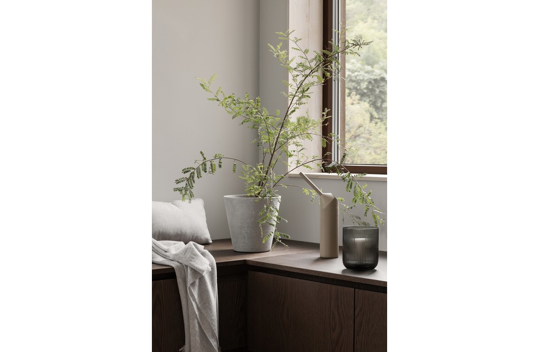 VEN wind light / candle holder Smoke Ø 14 cm - Medium (66249)