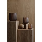 VEN Windlicht / Kerzenhalter Coffee Ø 17,5 cm - Groß (66253)