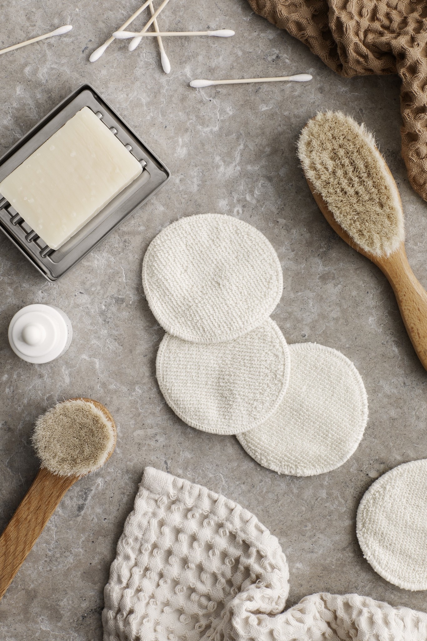 ASEA make-up pads Pewter (66344)