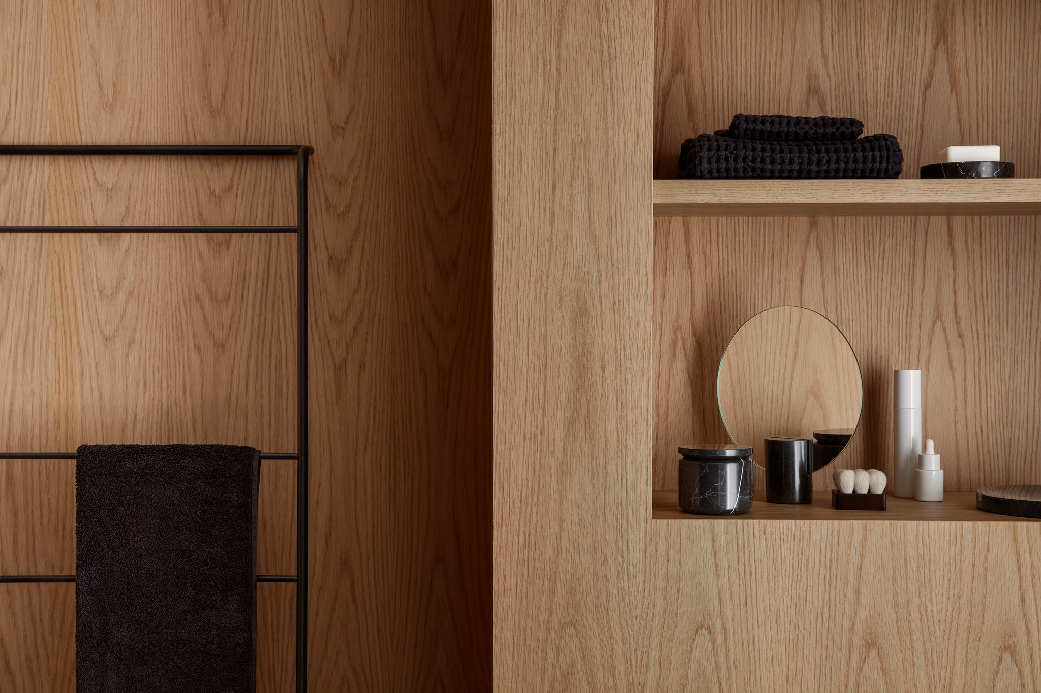 Handtuch 50x100 cm RIVA Farbe Off Black (66300)