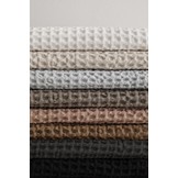 Badetuch CARO Waffelmuster 70x140 cm Farbe Satellite (68997)