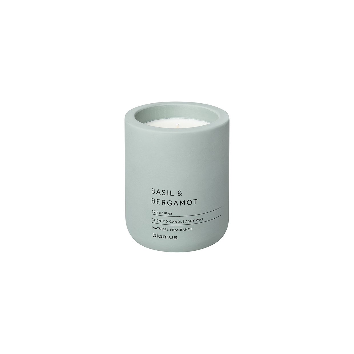 Blomus FRAGA scented candle Basil & Bergamot 290 grams