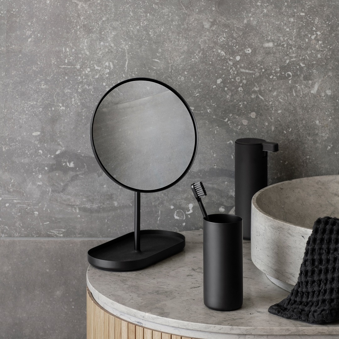 Blomus MODO dubbele handdoekstang Black