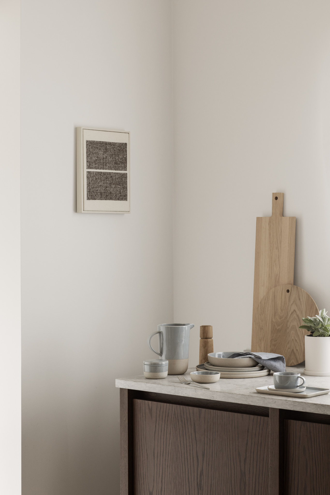 SABLO Stone - serveerbord 35 cm (64386)