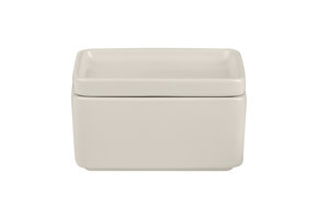 PILAR butter dish Moonbeam