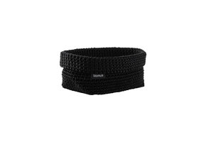 Storage basket TELA Black (large)