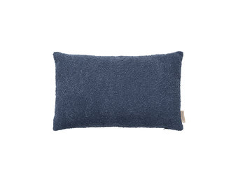 BOUCLE Kissenbezug Mitternachtsblau 30x50 cm