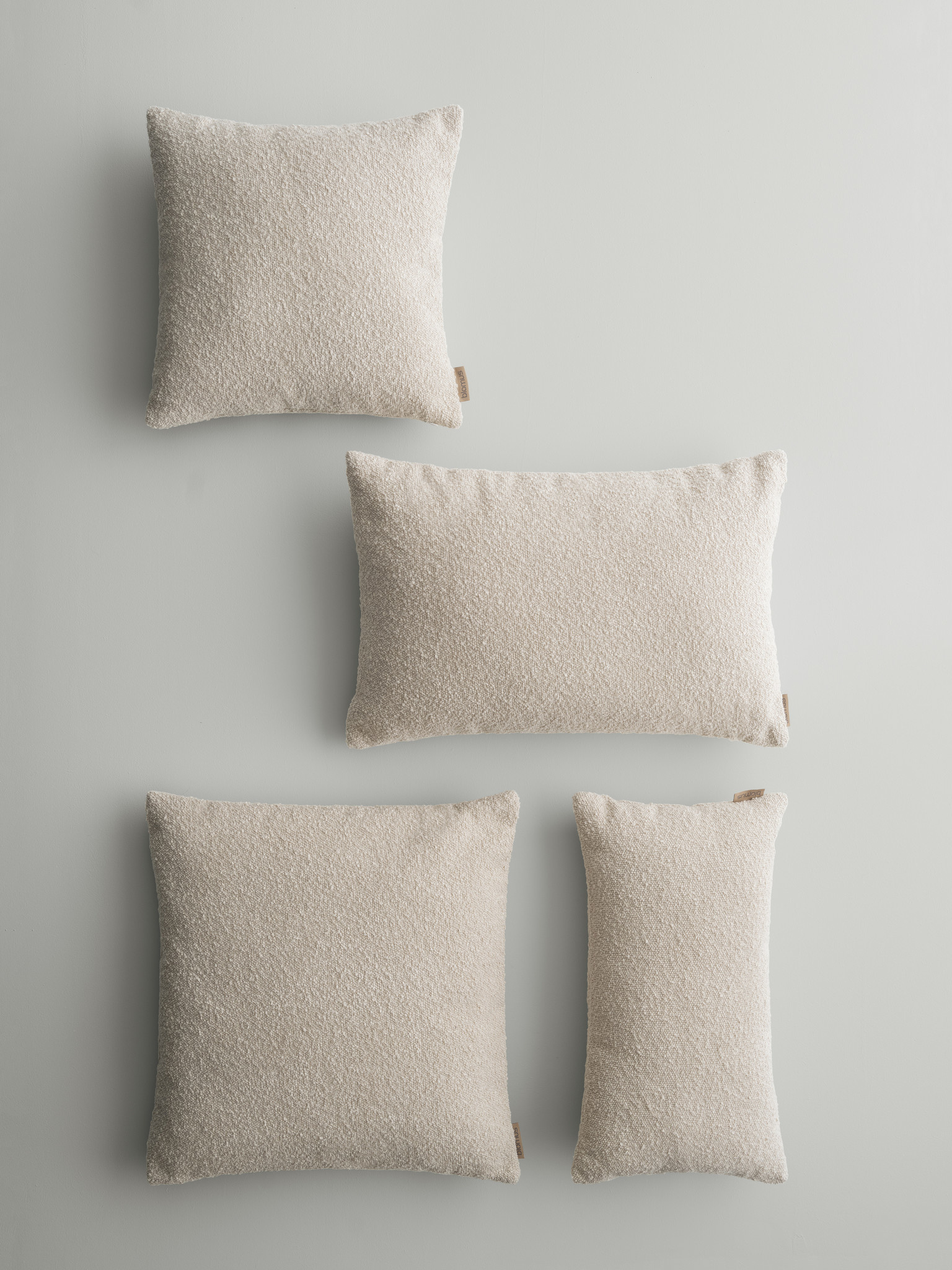 Blomus BOUCLE cushion cover Moonbeam 40x40 cm