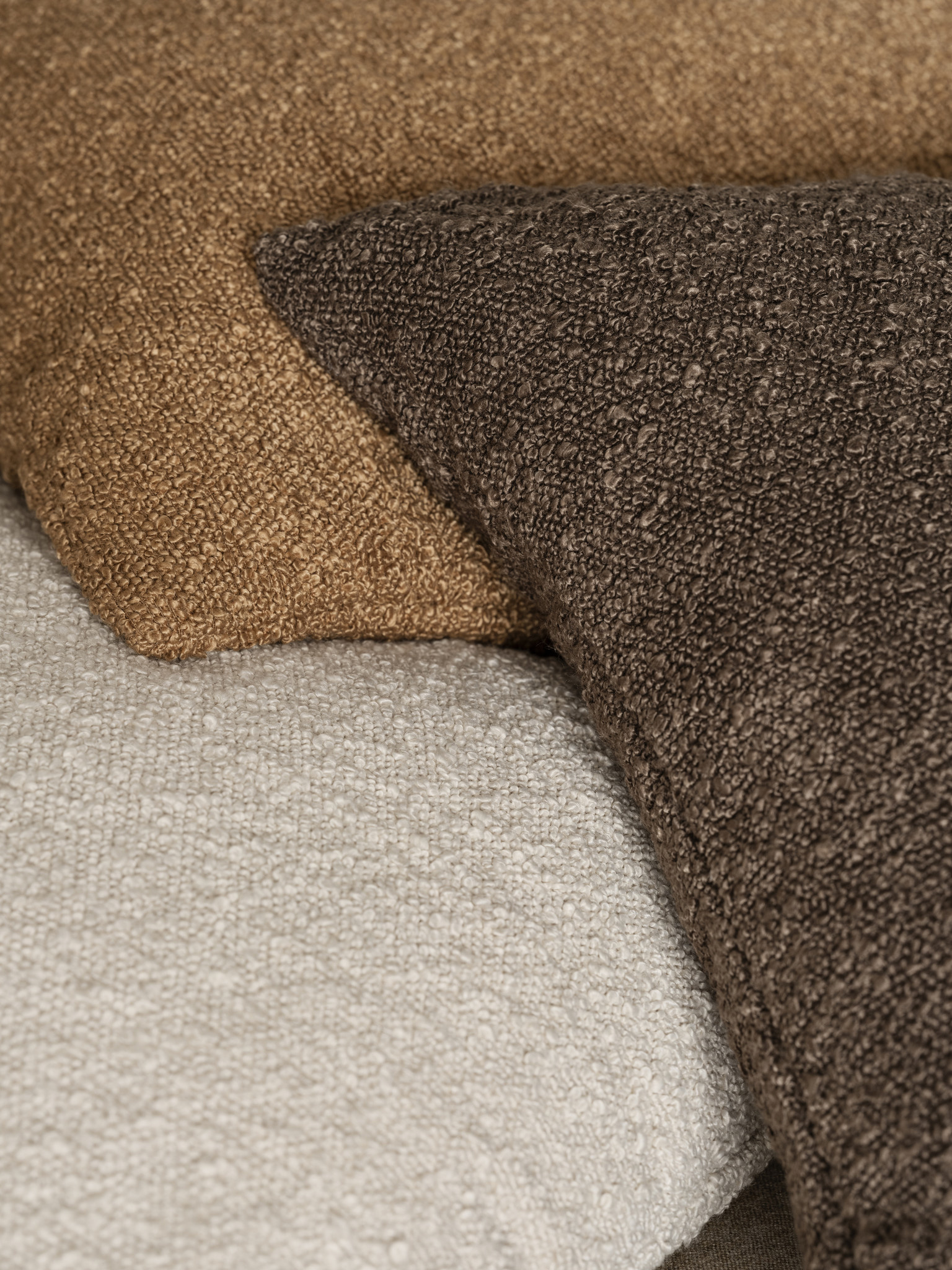 Blomus BOUCLE cushion cover Tan 40x40 cm