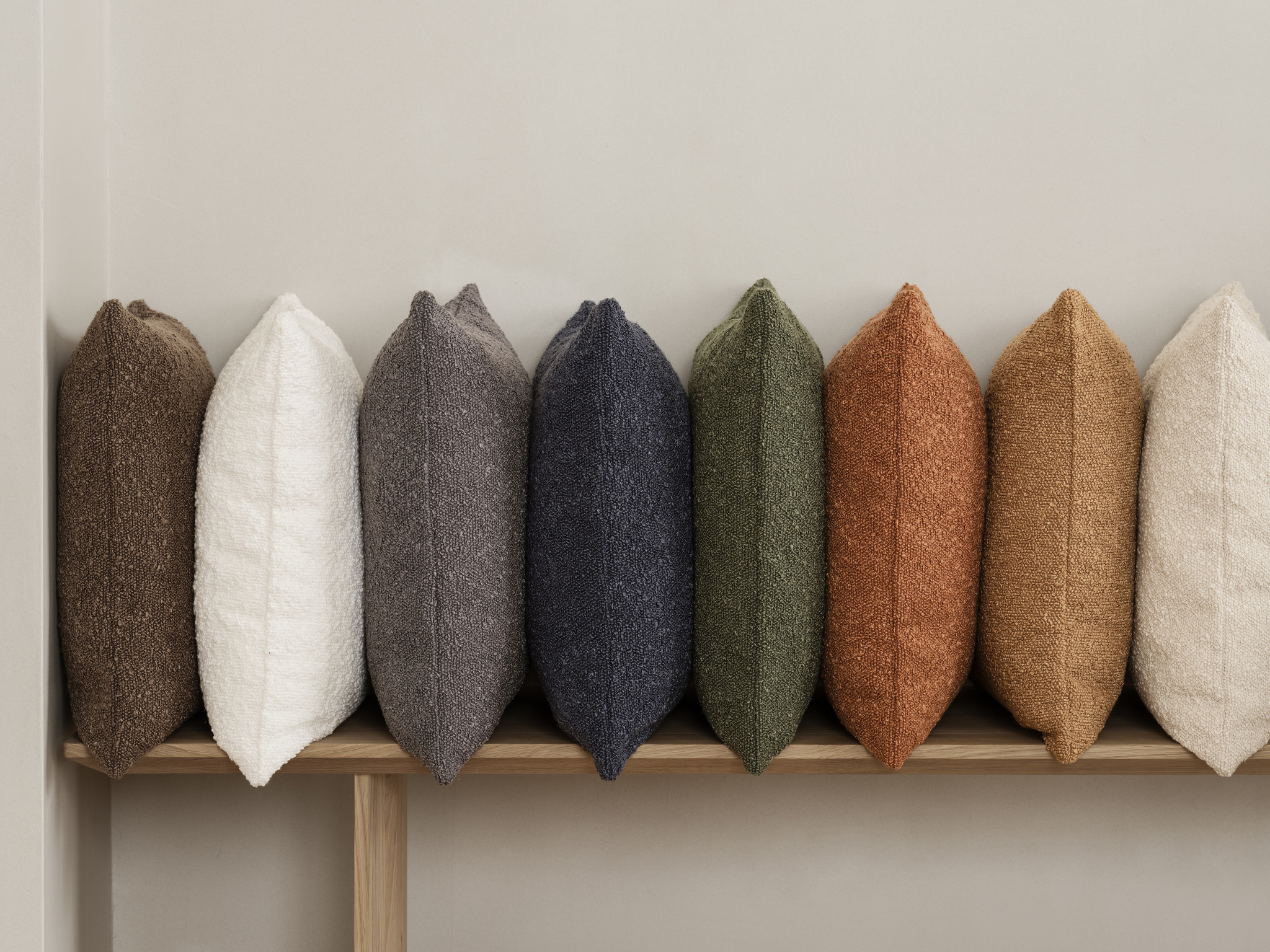 Blomus BOUCLE cushion cover Tan 40x40 cm