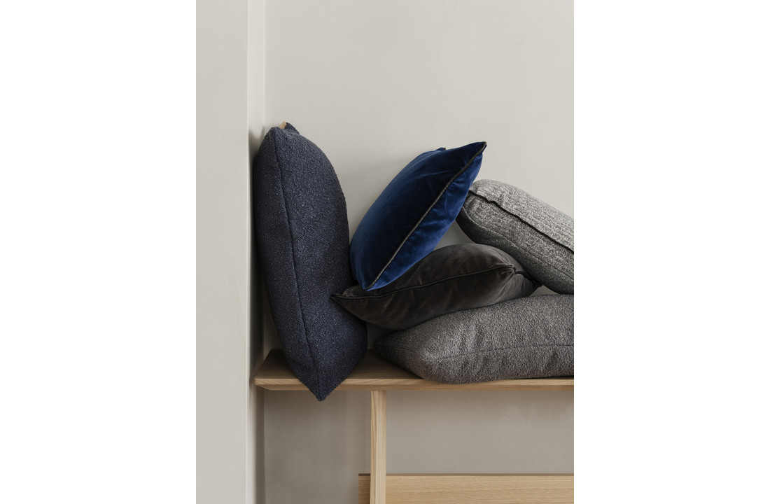 Blomus BOUCLE kussenhoes Midnight Blue 50x50 cm