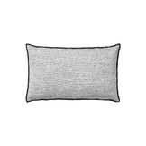 CHENILLE Kissenbezug 30x50 - Stahlgrau (66545)